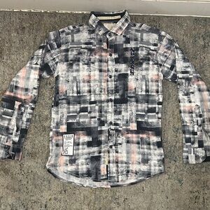 Stylish Plaid Button Down Shirt for Men
